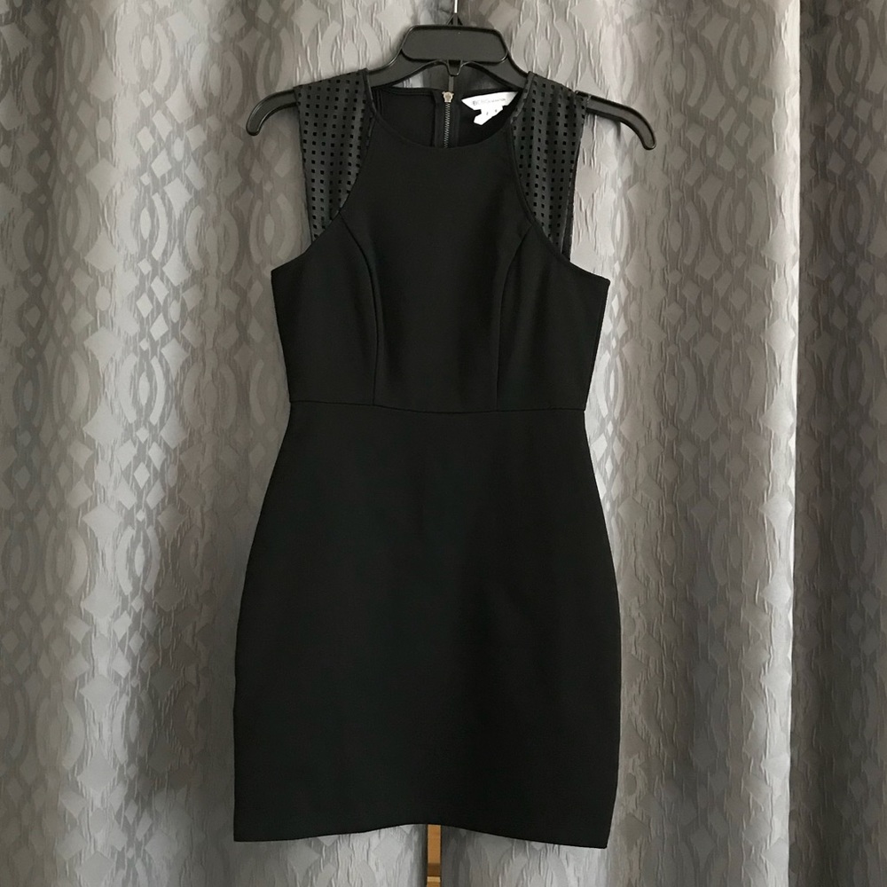 NWOT Bcbgeneration fitted black dress